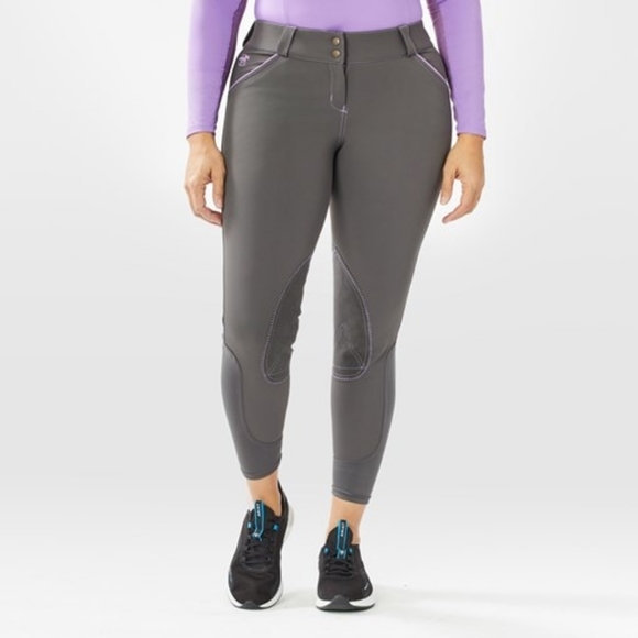 Piper Evolution Breeches by SmartPak - Knee Patch girls size 12 - Picture 3 of 8